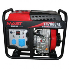 Дизель-Генератор MAST GROUP YH7000AE (ном 4,5 кВт, макс 6,3 кВА)