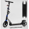 Самокат двоколісний "Best Scooter" гумовий килимок, ФАРА, переднє колесо PU 230 мм, заднє колесо 200 мм, 2 амортизатори, дискове гальмо