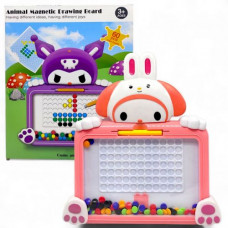 Магнітна мозаїка "Sanrio" магнітна дошка, стилус, картки з завданнями