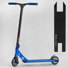Самокат трюковий "Best Scoote" (HIC-система, ПЕГИ, алюмінієвий диск та дека, колеса PU, d=120 мм, ширина керма 58 см)