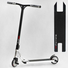 Самокат трюковий "Best Scooter" (HIC-система, ПЕГИ, алюмінієвий диск та дека, колеса PU, d=120 мм, ширина керма 58 см)