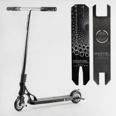 Самокат трюковий "Best Scooter. Portal" (HIC-система, ПЕГИ, алюмінієвий диск та дека, колеса PU, d=120 мм, ширина керма 58 см)