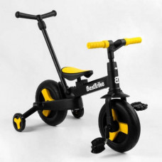 Велосипед-трансформер "Best Trike" (колеса PU 10'', батьківська ручка, знімні педалі)