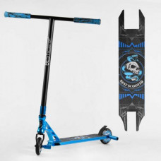 Самокат трюковий "Best Scooter" (HIC-система, ПЕГИ, алюмінієвий диск та дека, АНОДОВАНЕ ФАРБУВАННЯ, колеса PU, d = 110мм, ширина керма - 60 см)
