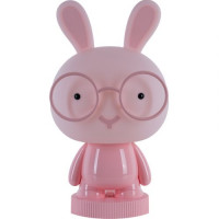 Світильник-нічник LED з акумулятором Bunny, рожевий