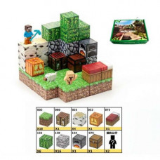 Конструктор магнітний "Майнкрафт/Minecraft", 49 дет