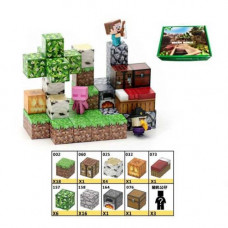 Конструктор магнітний "Майнкрафт/Minecraft", 53 дет