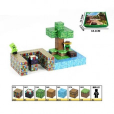 Конструктор магнітний "Майнкрафт/Minecraft", 63 дет