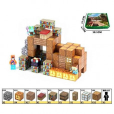 Конструктор магнітний "Майнкрафт/Minecraft", 68 дет