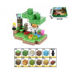 Конструктор магнітний "Майнкрафт/Minecraft", 76 дет