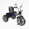 Велосипед 3-х колісний BS-68096 Best Trike колеса EVA переднє 10’’, заднє 8’’, сталева рама, УКР. ОЗВУЧУВАННЯ, кошик, в коробці