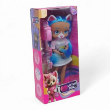 Лялька "Lovely doll", висота 27 см (синя)