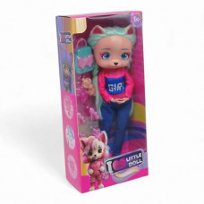 Лялька "Lovely doll", висота 27 см (мʼятна)