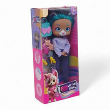 Лялька "Lovely doll", висота 27 см (бірюзова)