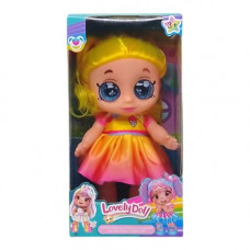 Лялька "Lovely Doll", 22 см, підсвічування, весела пісенька (жовта)