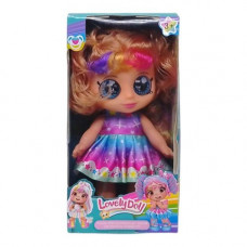 Лялька "Lovely Doll", 22 см (рожева) (підсвічування, весела пісенька, рухомі частини)