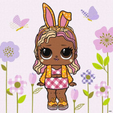 Картина за номерами - L.O.L. Surprise! Spring Bling BossBunny (30х40 см)