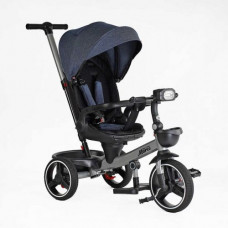Велосипед "BestTrike Marco" (поворотне сидіння, складне кермо, колеса з прогумованим PU, кошик, телескопічна ручка, фара музична)