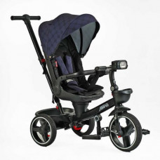 Велосипед "BestTrike Marco" (поворотне сидіння, складне кермо, колеса з прогумованим PU, кошик, телескопічна ручка, фара музична)
