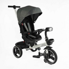 Велосипед "BestTrike Marco" (поворотне сидіння, складне кермо, колеса з прогумованим PU, кошик, телескопічна ручка, фара музична)