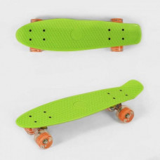 Пенні борд "Best Board", САЛАТОВИЙ, дошка = 55см, колеса PU зі світлом, діаметр6 см