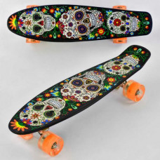 Пенні борд "Best Board", дошка = 55 см, колеса PU, світло, d = 6 см