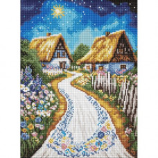 Алмазна мозаїка "Хатина", 30х40 см.