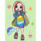 Картина по номерах "Rainbow High Amaya Raine" 30х40 см