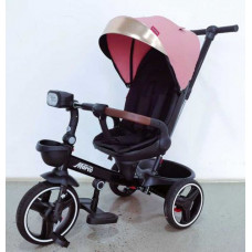 Велосипед 9155 / 388-69 BestTrike Marco (1) поворотне сидіння, складне кермо, колеса з прогумованим PU, кошик, телескопічна ручка, фара музична