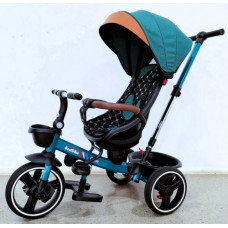 Велосипед 6390 BestTrike Oscar (1) ПОВОРОТНЕ СИДІННЯ, КЕРМО СКЛАДАЄТЬСЯ, КОЛЕСА З ПРОГУМОВАНИМ PU, КОШИК, ТЕЛЕСКОПІЧНА РУЧКА