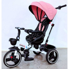 Велосипед 6390 BestTrike Oscar (1) ПОВОРОТНЕ СИДІННЯ, КЕРМО СКЛАДАЄТЬСЯ, КОЛЕСА З ПРОГУМОВАНИМ PU, КОШИК, ТЕЛЕСКОПІЧНА РУЧКА