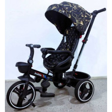 Велосипед 6390 BestTrike Oscar (1) ПОВОРОТНЕ СИДІННЯ, КЕРМО СКЛАДАЄТЬСЯ, КОЛЕСА З ПРОГУМОВАНИМ PU, КОШИК, ТЕЛЕСКОПІЧНА РУЧКА