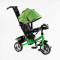 Велосипед 3-х колісний Best Trike (1) КОЛЕСО ПІНА, d=25см переднє, d=20см задні, фара музична, USB, Bluetooth, в коробці