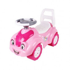 Толокар (колір рожевий Technok Toys музичне кермо, 8 сигналів, в коробці)