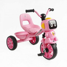 Велосипед 3-х колісний BS-60413 Best Trike (1) колеса EVA переднє 10’’, заднє 8’’, сталева рама, УКР. ОЗВУЧУВАННЯ, кошик, в коробці