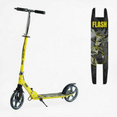 Самокат двоколісний Best Scooter FL-14320 (4) сталева рама, ручне гальмо, колеса PU 200мм, 1 амортизатор передній, в коробці