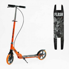Самокат двоколісний Best Scooter FL-80811 (4) сталева рама, ручне гальмо, колеса PU 200мм, 1 амортизатор передній, в коробці