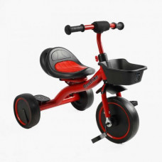 Велосипед 3-х колісний BS-44105 Best Trike (1) колеса EVA переднє 10’’, заднє 8’’, сталева рама, УКР.ОЗВУЧУВАННЯ, світло, кошик, в коробці