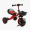 Велосипед 3-х колісний BS-44105 Best Trike (1) колеса EVA переднє 10’’, заднє 8’’, сталева рама, УКР.ОЗВУЧУВАННЯ, світло, кошик, в коробці