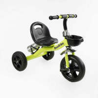 Велосипед 3-х колісний "Best Trike" (сталева рама, колеса EVA, переднє d=10’’, заднє d=8’’, кошик, пляшечка, в коробці)