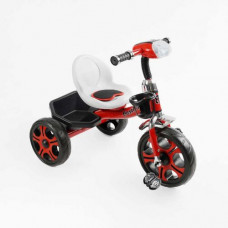 Велосипед 3-х колісний BS-21505 Best Trike (1) колеса EVA переднє 12’’, заднє 10’’, сталева рама, фара з музикою та світлом, кошик, в коробці