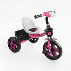 Велосипед 3-х колісний BS-22603 Best Trike (1) колеса EVA переднє 12’’, заднє 10’’, сталева рама, фара з музикою та світлом, кошик, в коробці