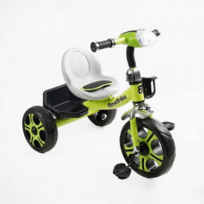 Велосипед 3-х колісний BS-25084 Best Trike (1) колеса EVA переднє 12’’, заднє 10’’, сталева рама, фара з музикою та світлом, кошик, в коробці