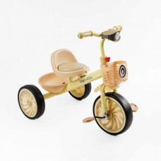 Велосипед 3-х колісний BS-33260 Best Trike (1) колеса EVA переднє 12’’, заднє 10’’, сталева рама, УКР. ОЗВУЧУВАННЯ, світло, 2 кошики, в коробці
