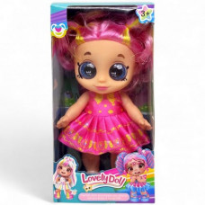 Лялька "Lovely Doll", 22 см (рожева) (підсвічування, весела пісенька, рухомі частини)