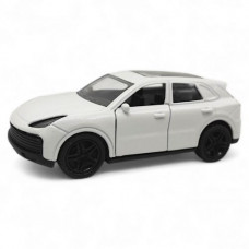Машинка металева "Porsche Cayenne" Автопром, інерція, двері, білий