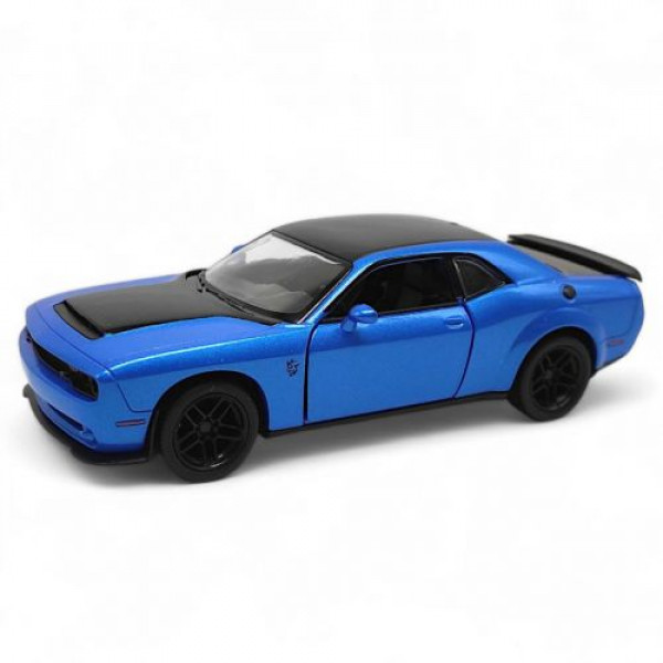Машинка металева "KINSMART DODGE CHALLENGER SRT-DEMON" (БЛАКИТНА)