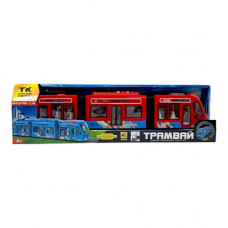 Трамвай автоексперт (Червоний) (підсвічування, звуки, інерція, рухомі частини)