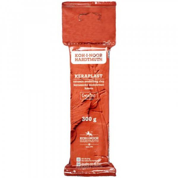 Пластилін Keraplast, 300г., теракотовий