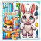 Гра розвиваюча Vladi Toys з липучками "Зайчик" VT1320-04